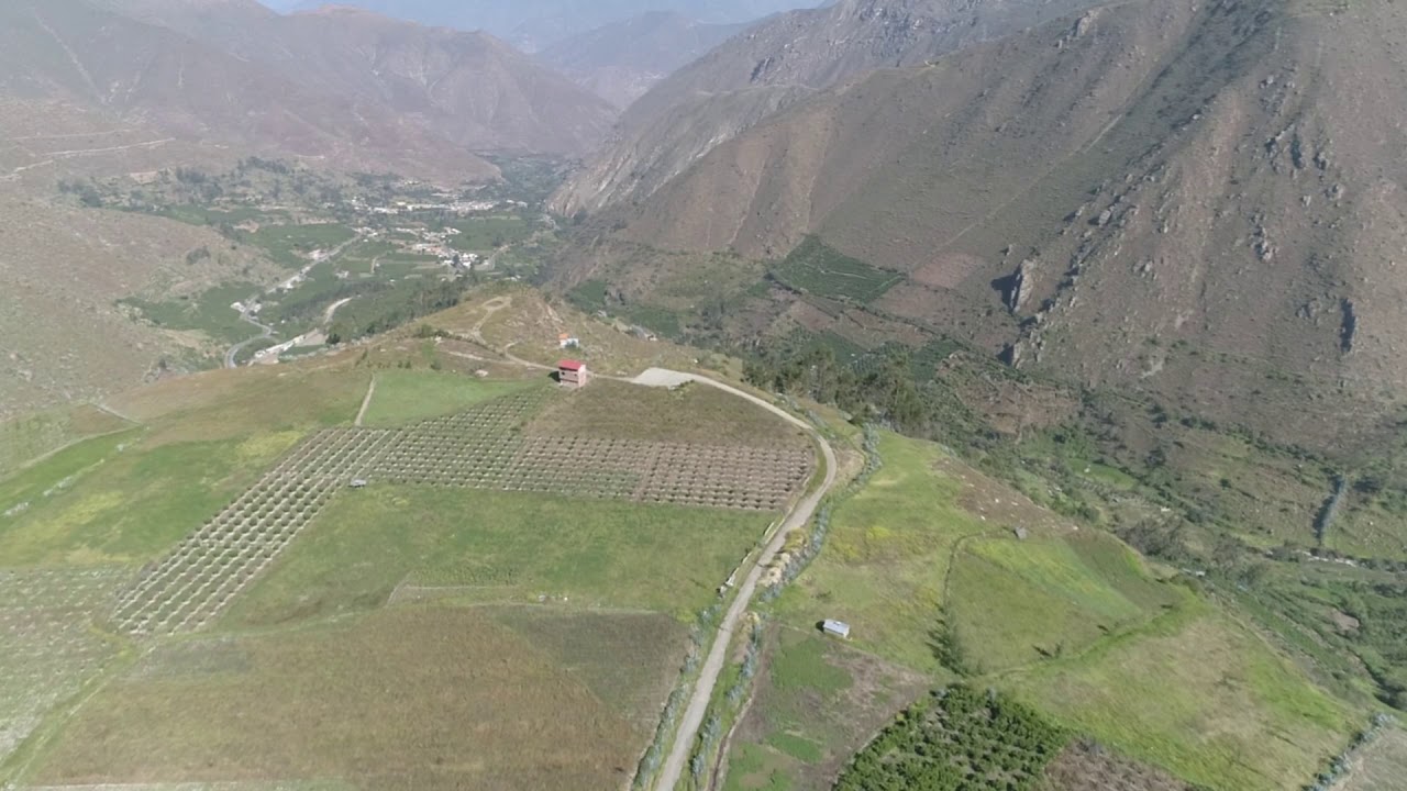 Vista aérea de Cajacay - 2019