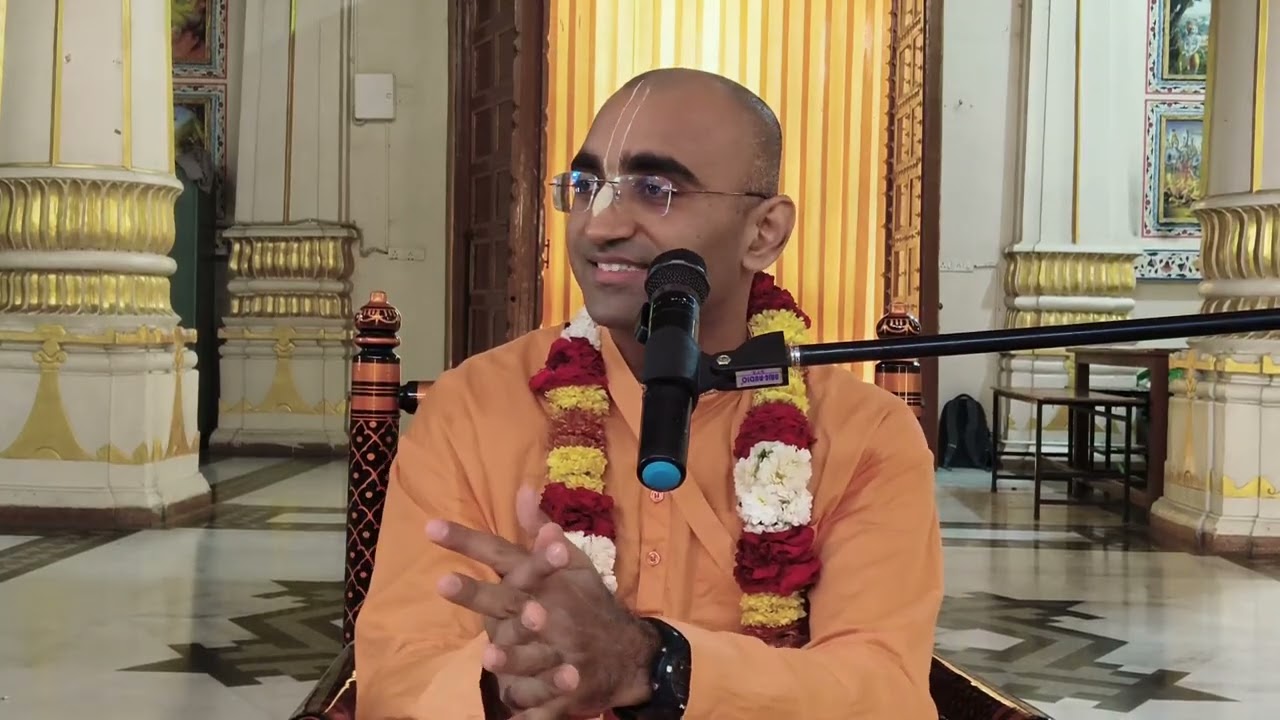 Gaur Purnimā Festival Class in Temple Hall | HG Jay Tirthcaran Prabhu | Gaur Purnimā 2026