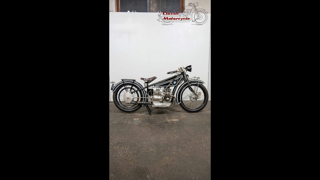 BMW R32 1923 500cc - start up