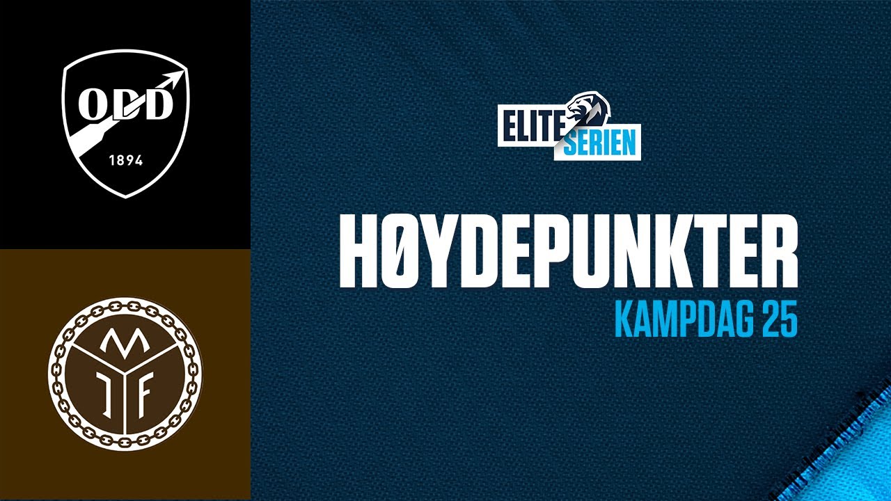 Odd - Mjøndalen | 2-2 | Høydepunkter | Kampdag 25 - Eliteserien 2021