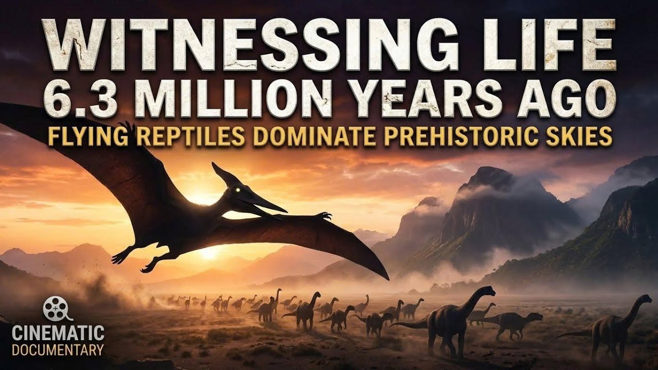 Witnessing Life 6.3 Million Years Ago | Flying Reptiles Dominating Prehistoric Skies