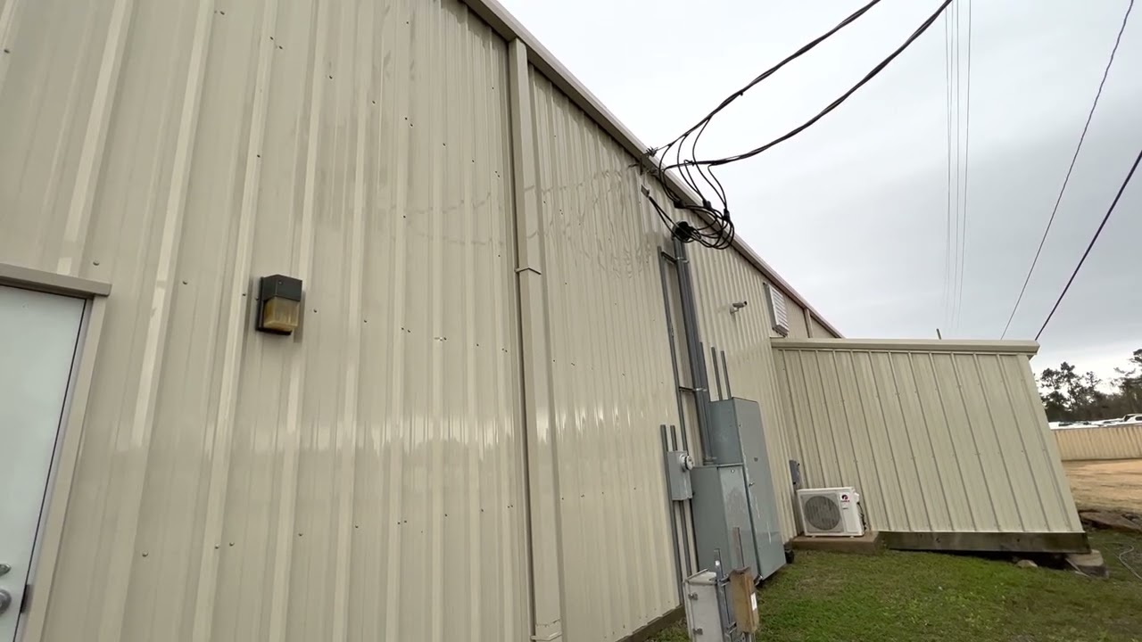 How to pressure wash a metal building￼