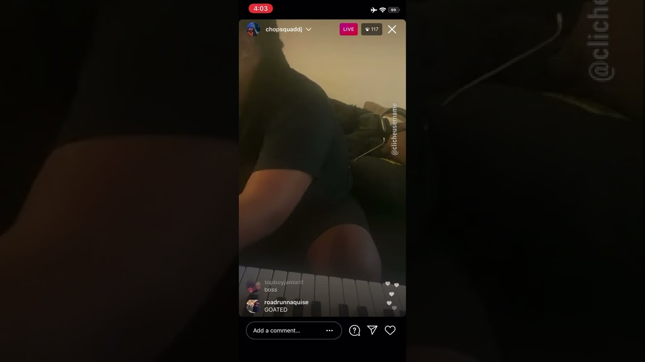 Chopsquad DJ Plays Keys, Shows the Keyboard (Apr 23, 2022)