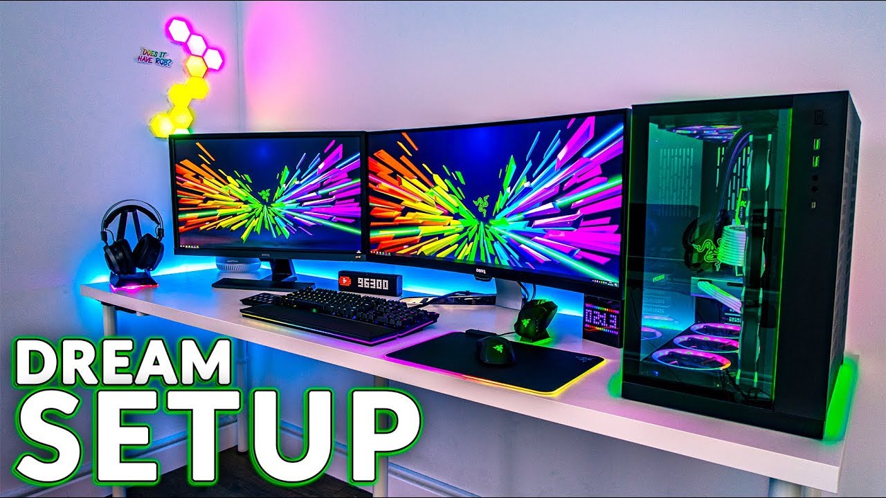 Building My DREAM Razer GAMING SETUP!