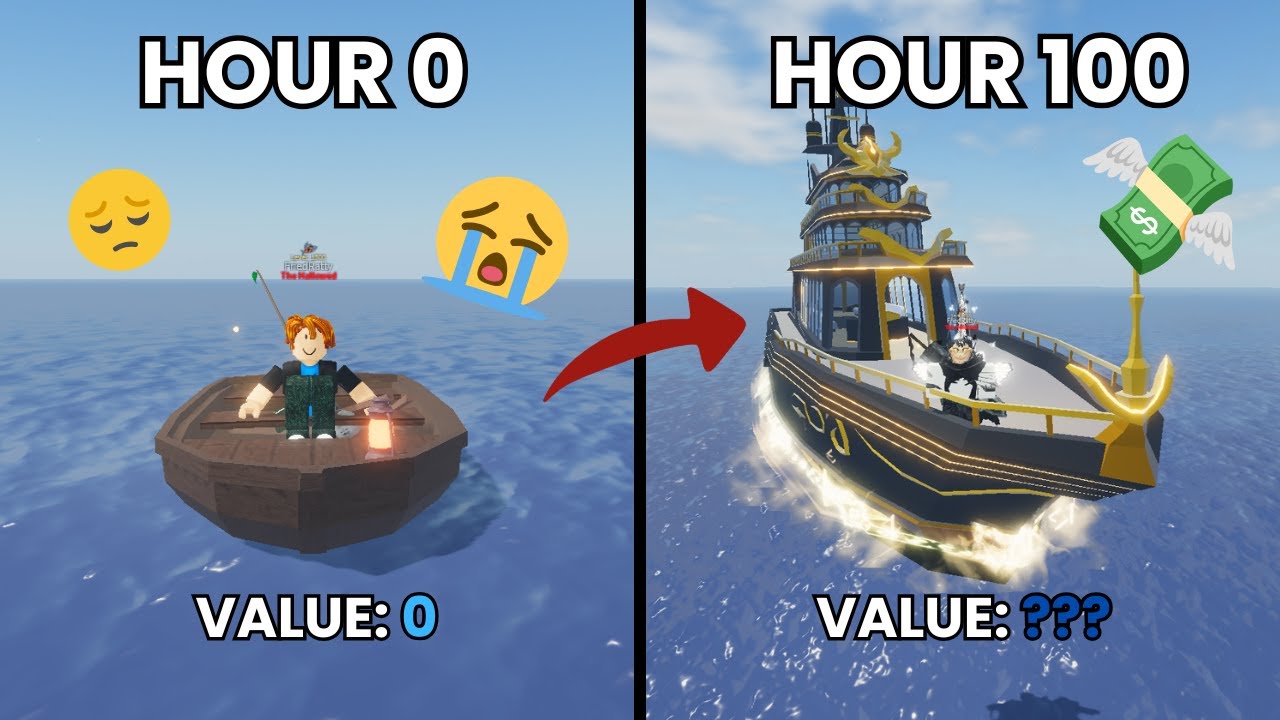 Trading For A Month In FISCH! (100+ Trades!)
