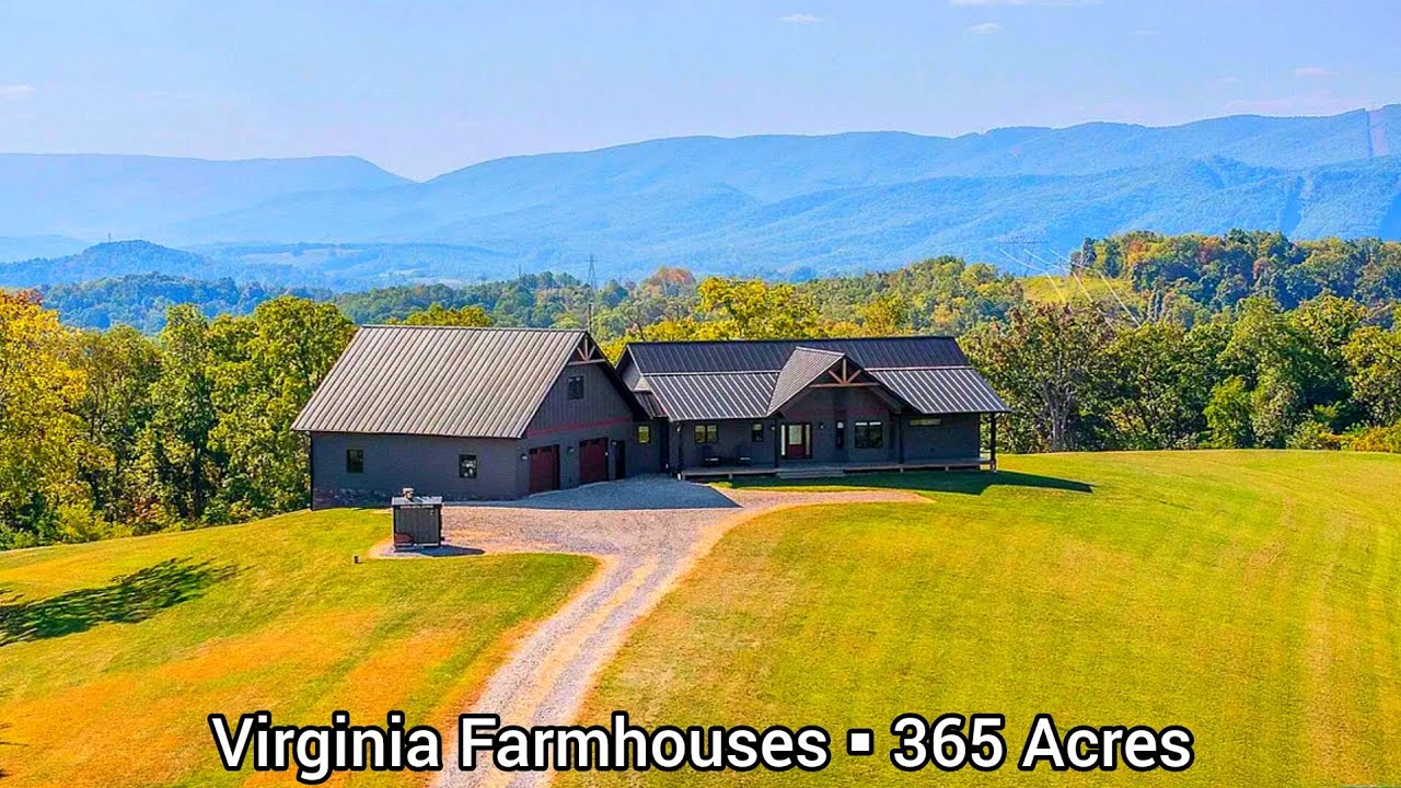 Virginia Farmhouses For Sale | 365 Acres | Virginia Land For Sale | Open Fields | Serenity Ridge2