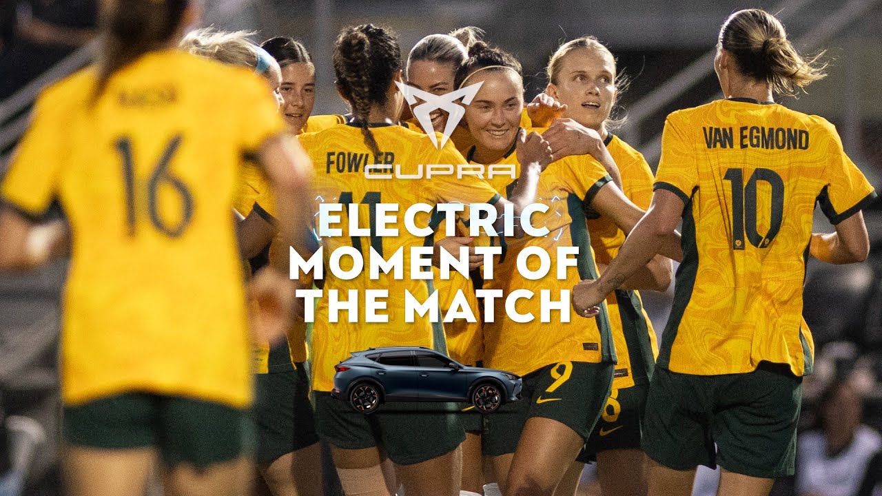 ⚡ Caitlin Foord's super strike is your CUPRA Australia Electric Moment of the Match from 