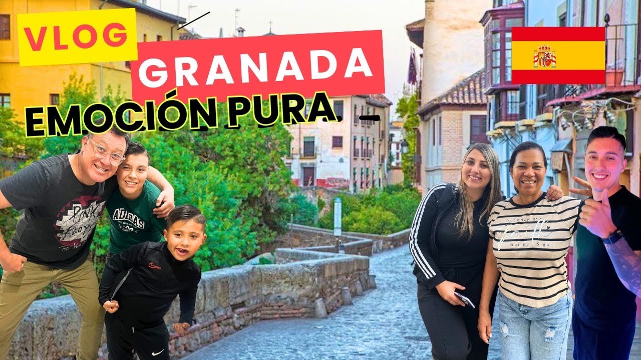 Chileno y Colombiana conocen Granada Espa&ntilde;a y viven un rencuentro inolvidable | Europa