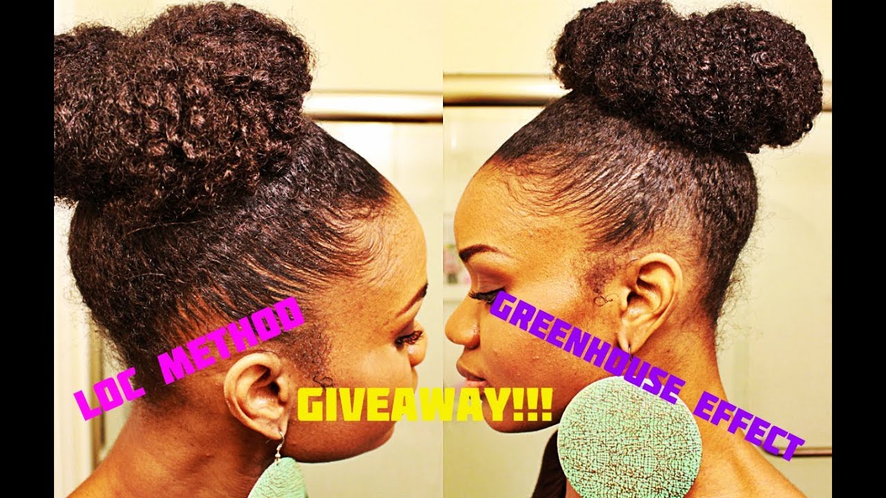 The BEST Moisturizing Retenton Method + High Bun Tut and GIVEAWAY!!!