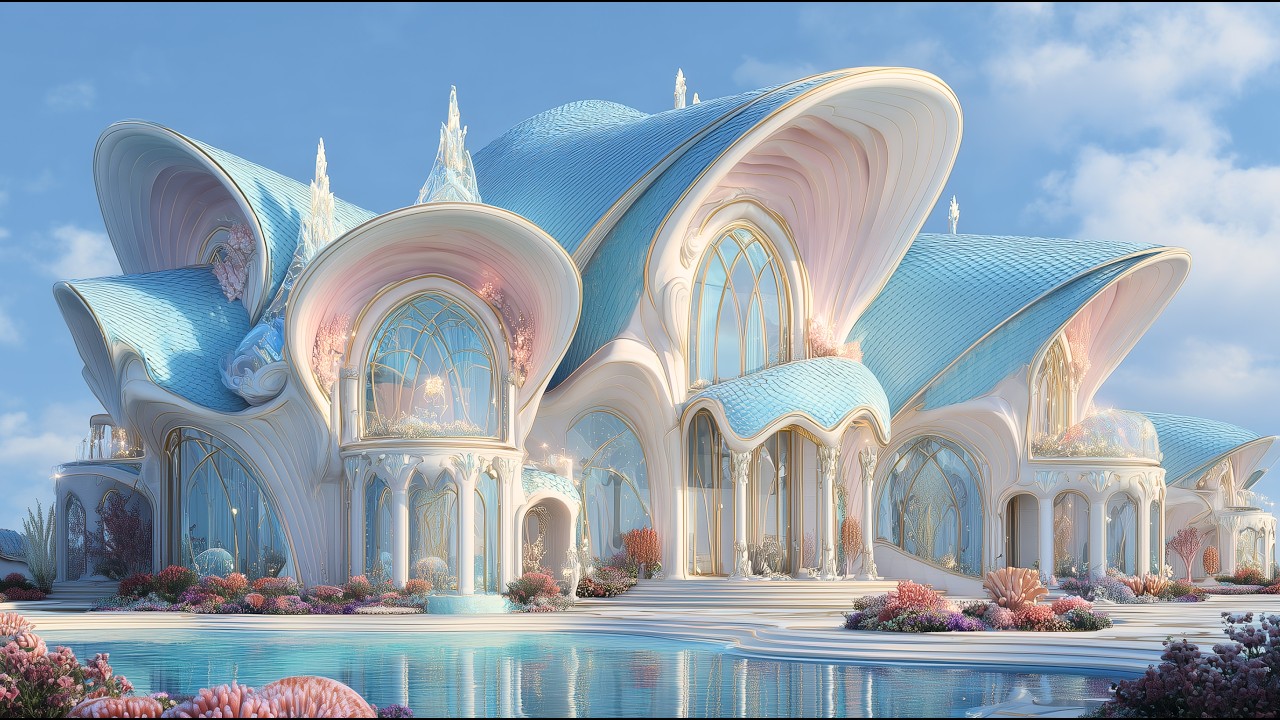 Explore Sunken Ocean Palaces: A 4K Visual Healing Journey Into Aquatic Dreamworlds | ELR-013