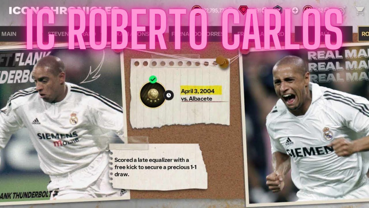 ICON CHRONICLES ROBERTO CARLOS GAMEPLAY | EA FC Mobile