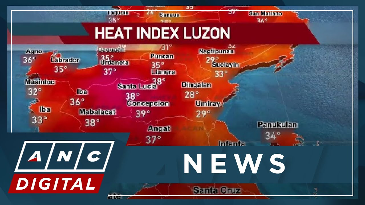 PAGASA: Manila to see up to 41&deg;C heat index Wednesday (May 8) | ANC