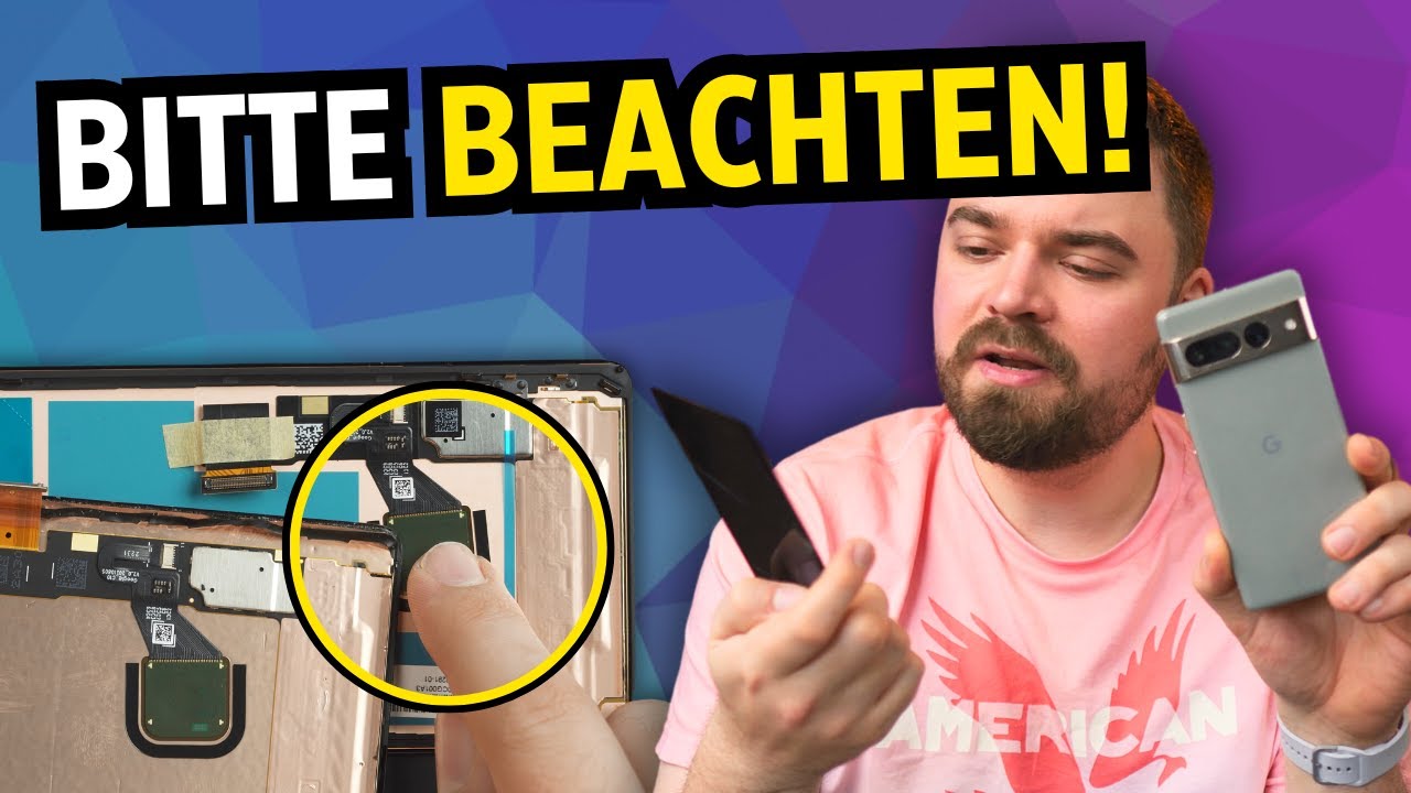 Display Reparatur Google Pixel 7 Pro - mache nicht diesen Fehler!