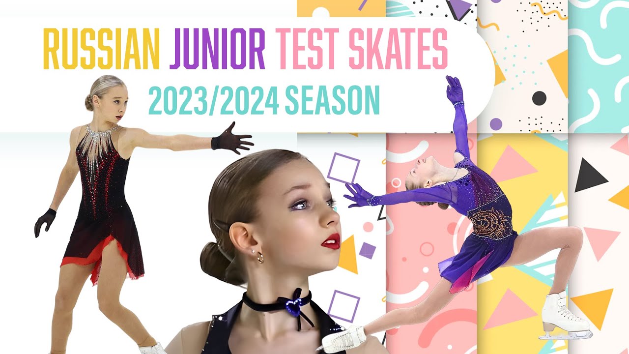 Russian Junior Test Skates 2023 | Bazyluk, Kostyleva, Aliona Moscow Championship Drama, and More