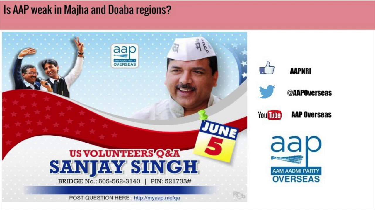 Is AAP weak in majha and doaba regions?