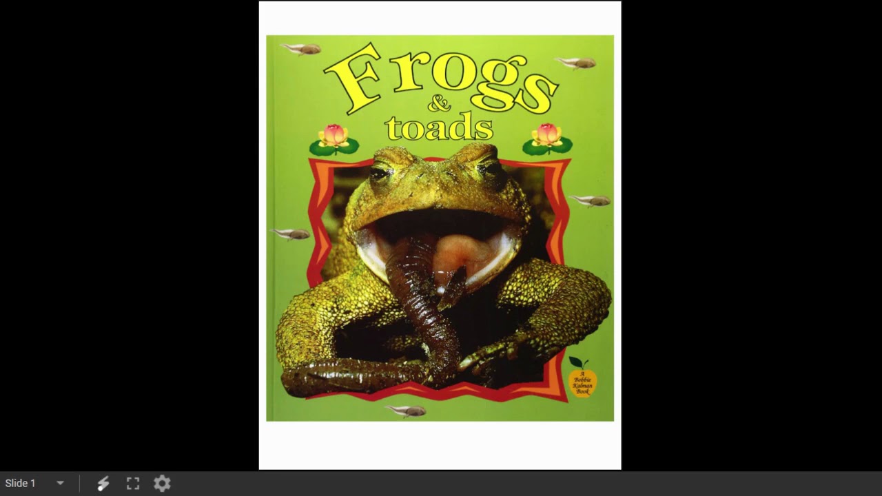 Frogs Yummy Frog Food Compare and Contrast Read Aloud