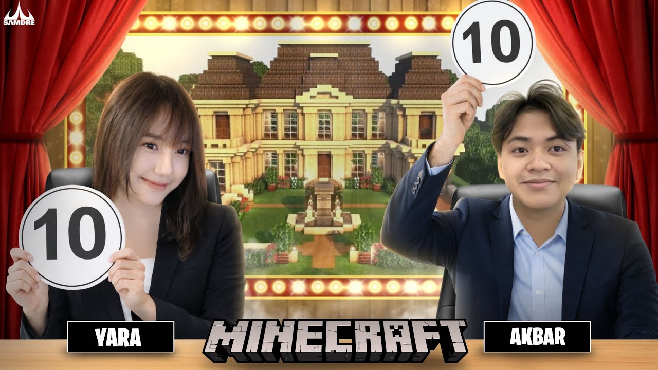 MINECRAFT - Jadi Juri di Server Rumah Kita! 🏠 #SAMDRE
