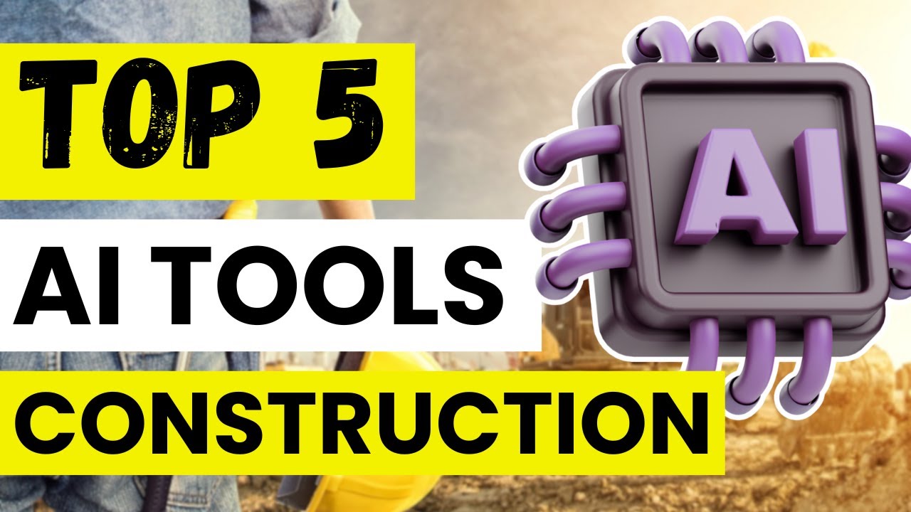 🏗️  TOP 5 Best AI Tools for Construction | Artificial Intelligence Tools for Construction Management