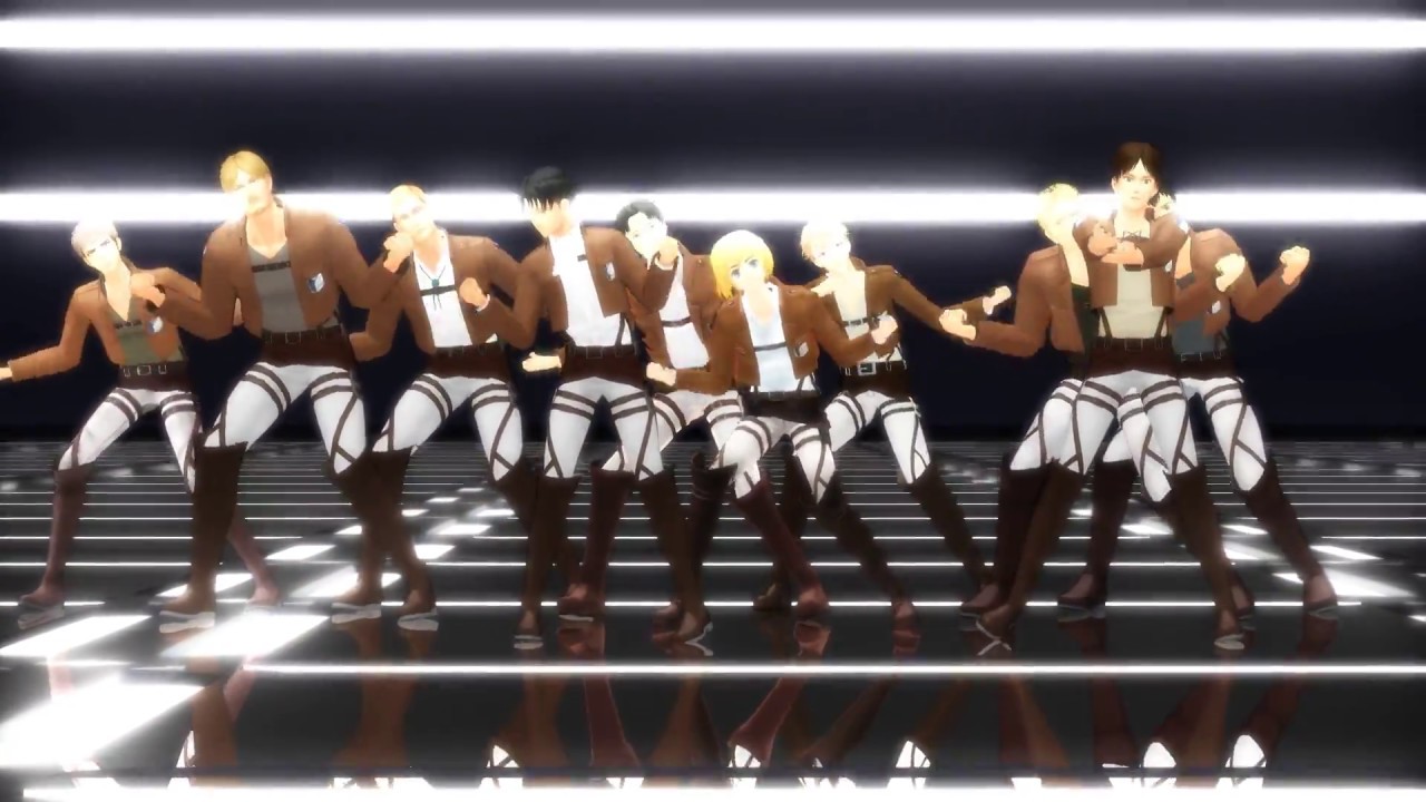[MMD]123 [Shingeki no Kyojin] motion,camera dl
