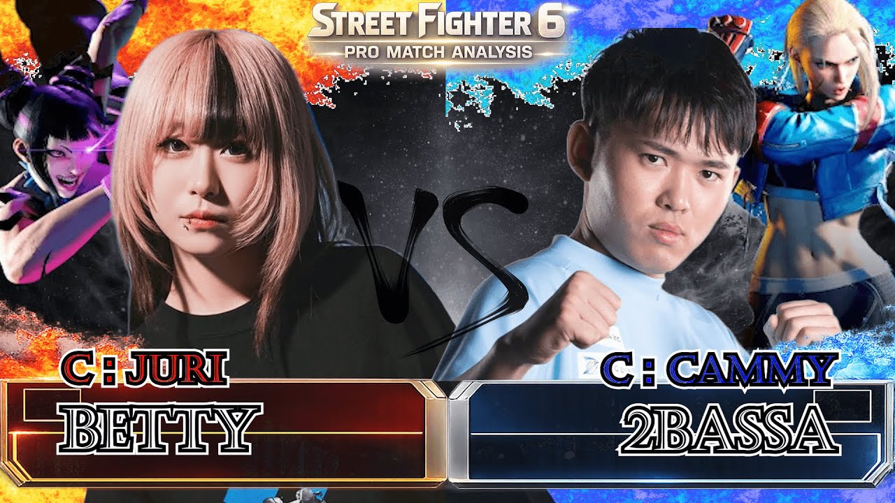 SF6 — BETTY [C：JURI] vs 2BASSA [C：CAMMY] | Pro Match Analysis