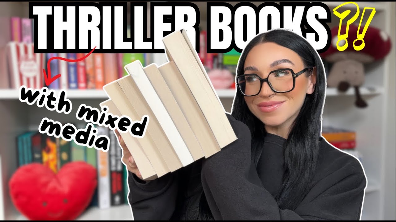 These Thriller Books Will BLOW Your Mind! 🤯| Mixed Media Books That Are CRIMINALLY Underrated!
