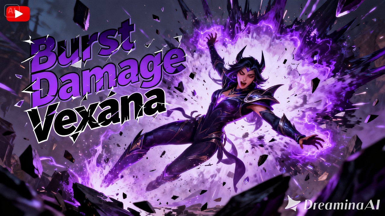 Clutch Control Vexana dengan Kombinasi Skill Crowd Control AoE dan Damage Burst Tinggi
