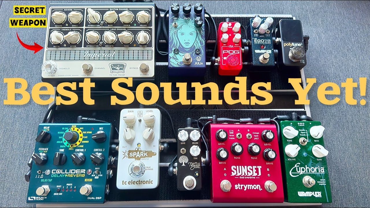 2026 Pedalboard Rundown | Ampless Setup on the Vangoa Powered Pedalboard