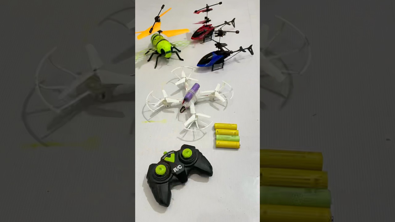 Rc Mini Drone vs Helicopter 🚁 Ki Testing