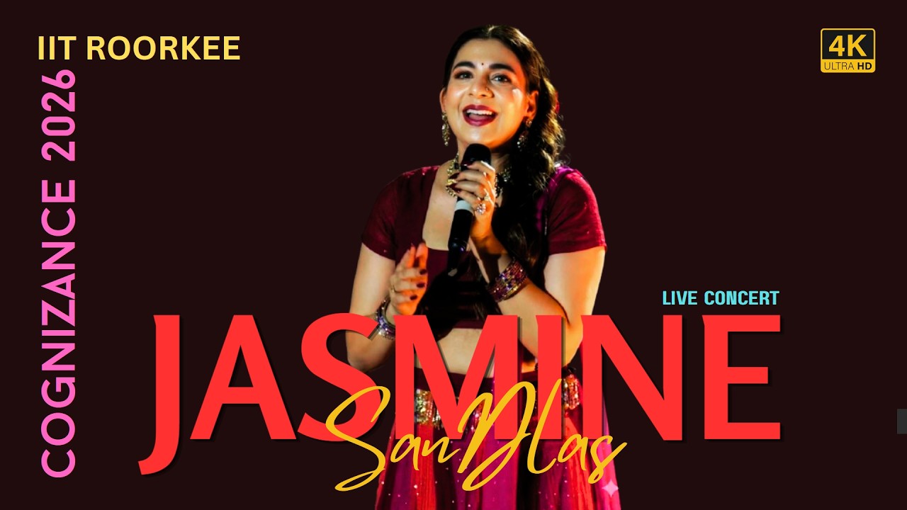 Jasmine Sandlas concert Cognizance26 IIT Roorkee #jasmine #shorts #iit #iitroorkee #viral
