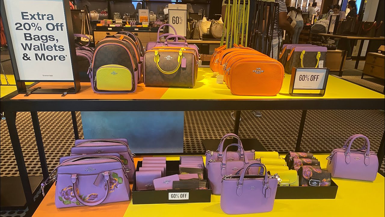👜🛍️💼 COACH OUTLET NEW ARRIVALS SHOPPING UP TO 70% OFF | COACH OUTLET HANDBAGS | SHOP WITH ME 2023