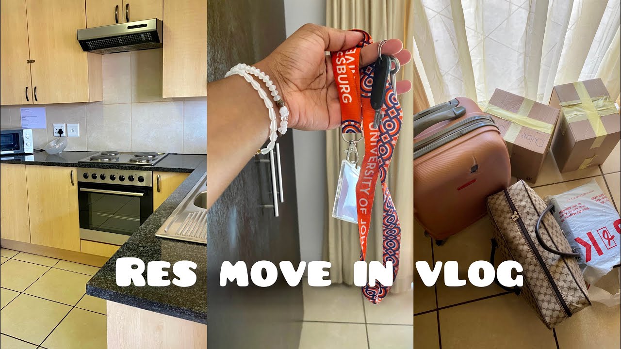 VLOG:MOVE INTO RES/UNI WITH ME+ ROOM TOUR|UJ STUDENT|