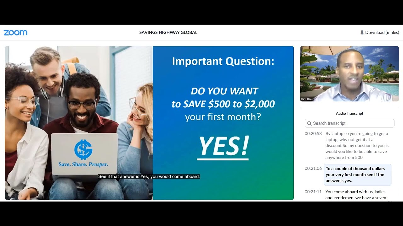 Savings Highway Global Secret Compensation Plan 2022