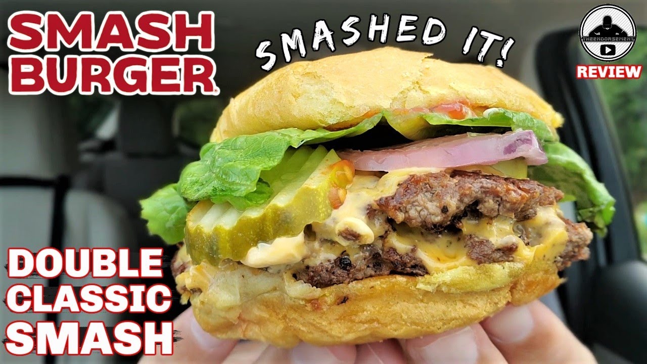 Обзор двойного классического бургера Smashburger&reg;! 🍔‼️🍔