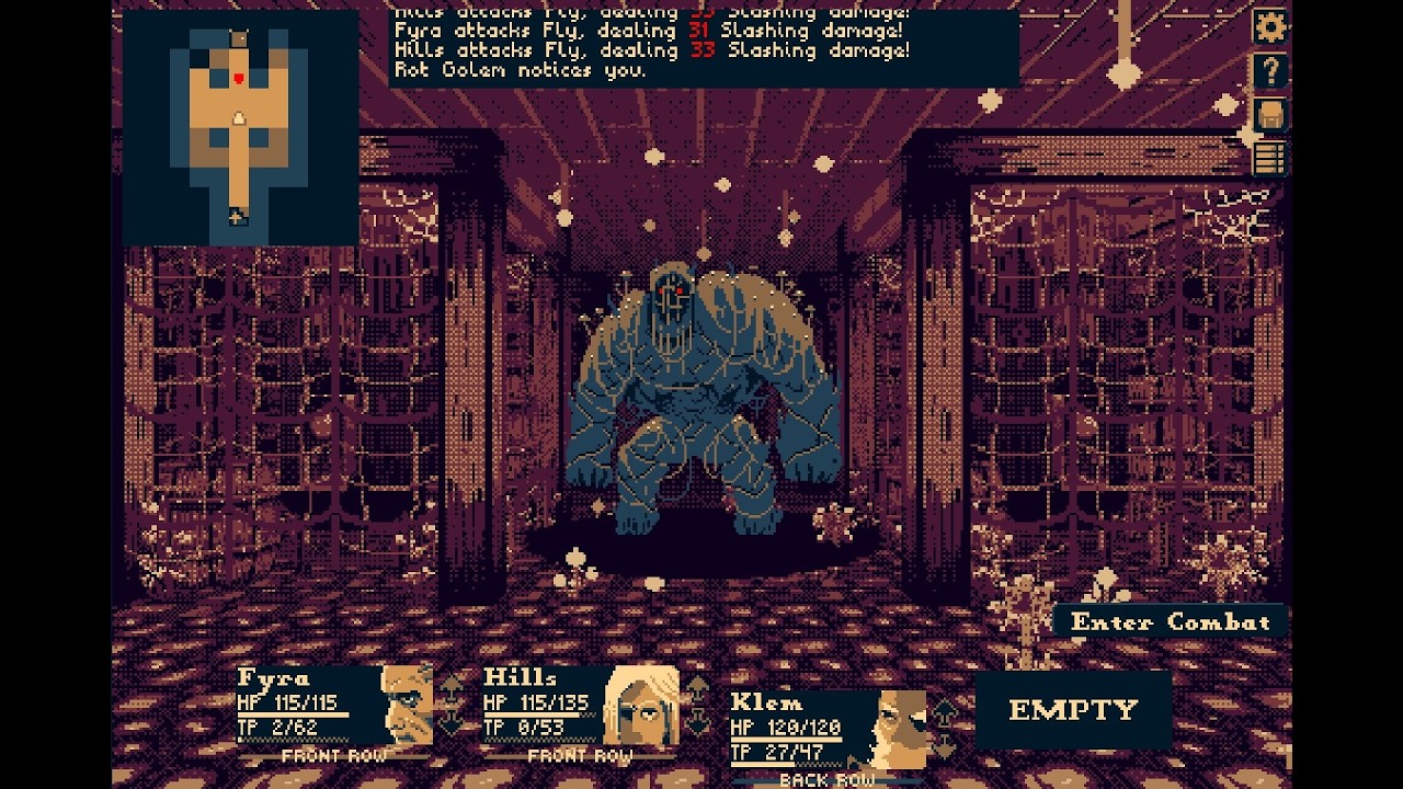THYSIASTERY - Demo showcase - upcoming roguelike dungeon crawler