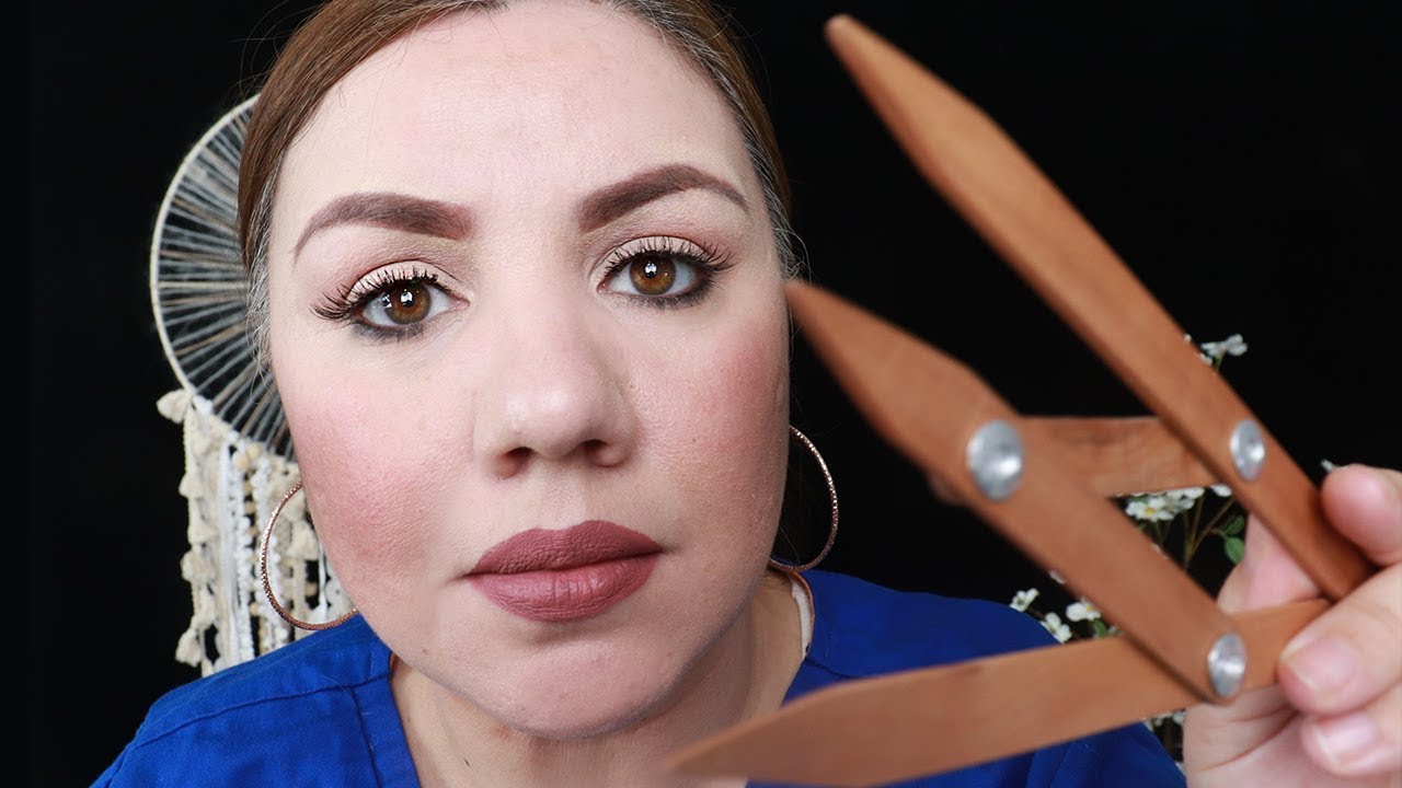ASMR Español Super Cosquillosa Medición de tus Cejitas / Eyebrow Measuring / Murmullo Latino