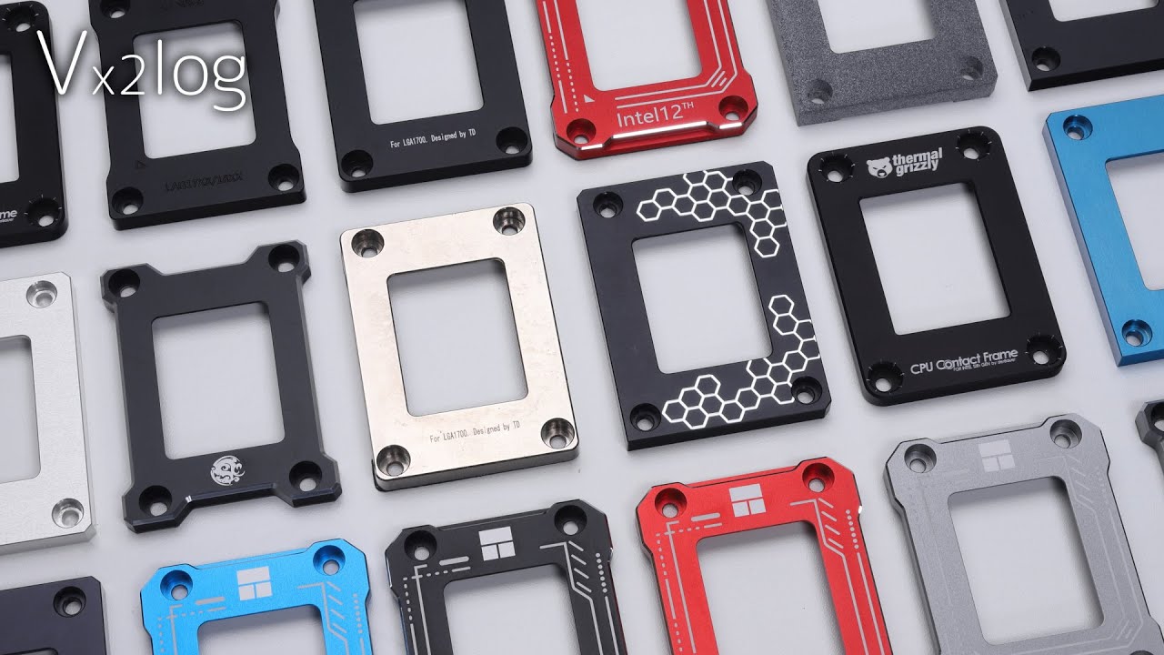 LGA1700の反り対策金具を比較してみた（反り計測編）