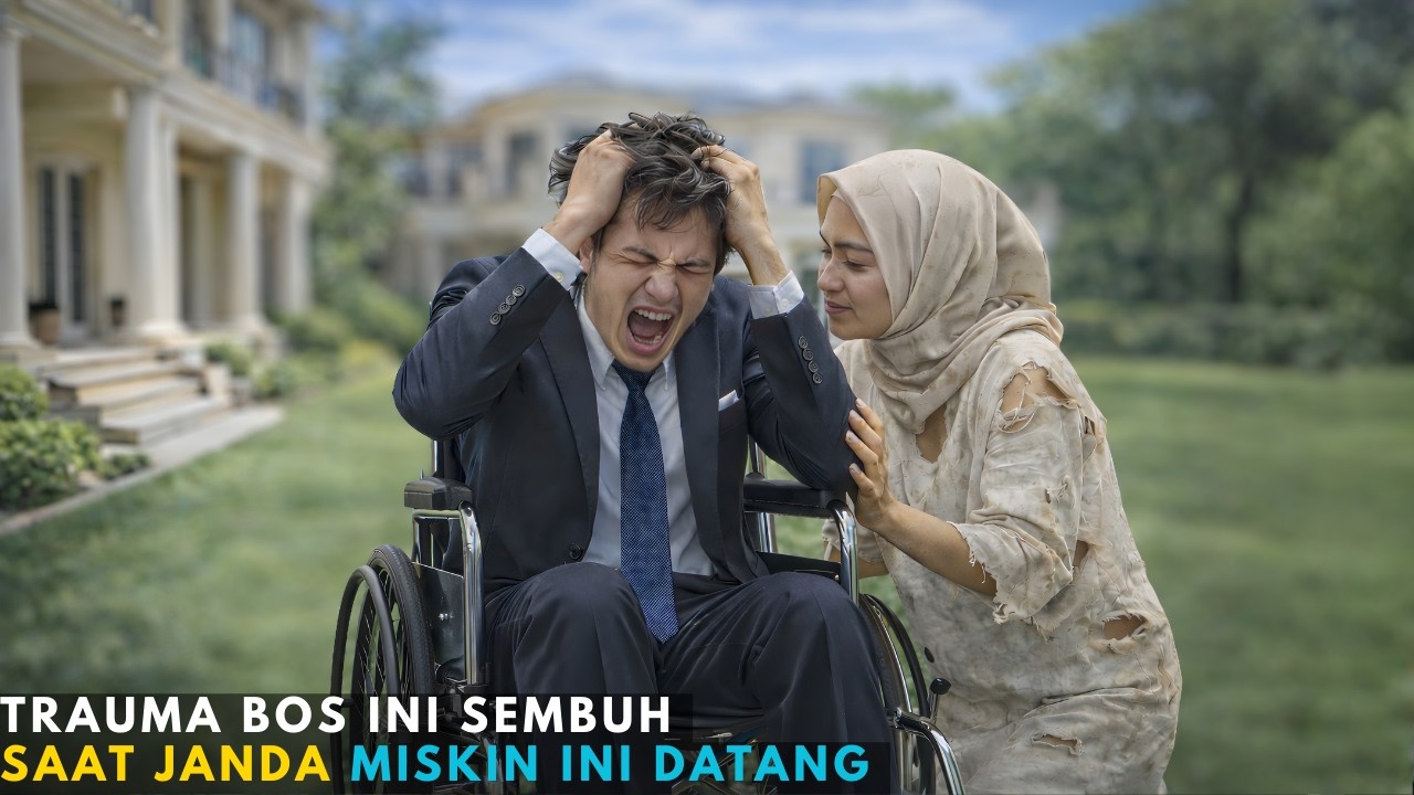 Trauma berat membuat BOS SULTAN Hampir Gila, Tapi Saat Janda Miskin Datang Semua Menangis!