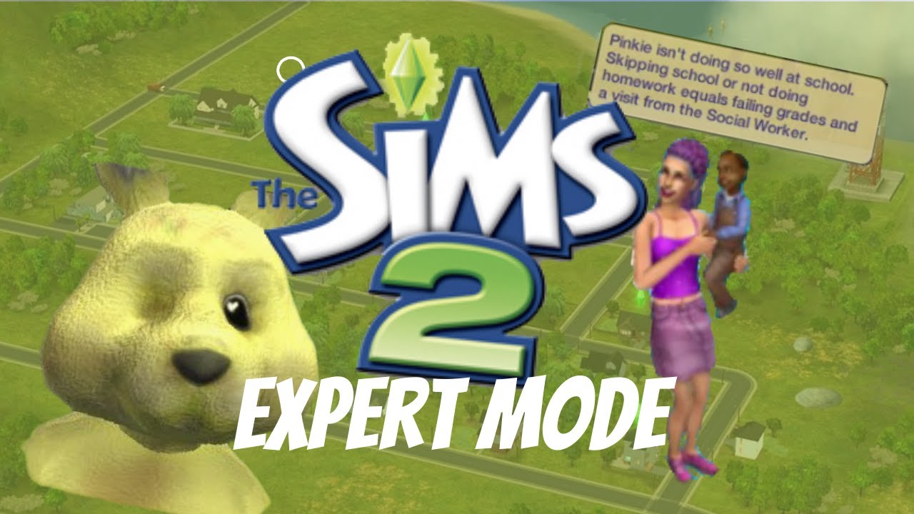 I played The Sims 2 in Expert Mode for a week and this is what happened 🤦🏼&zwj;♀️