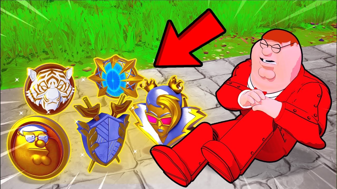wir KLAUEN alle 5 MEDALLION und BAUEN eine FALLE in Fortnite!