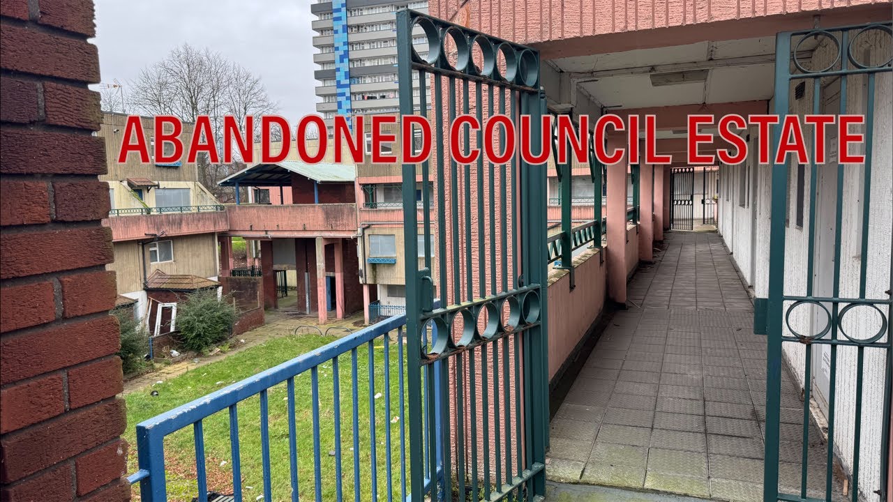 ABANDONED COUNCIL ESTATE LIVE EXPLORE… #abandoned