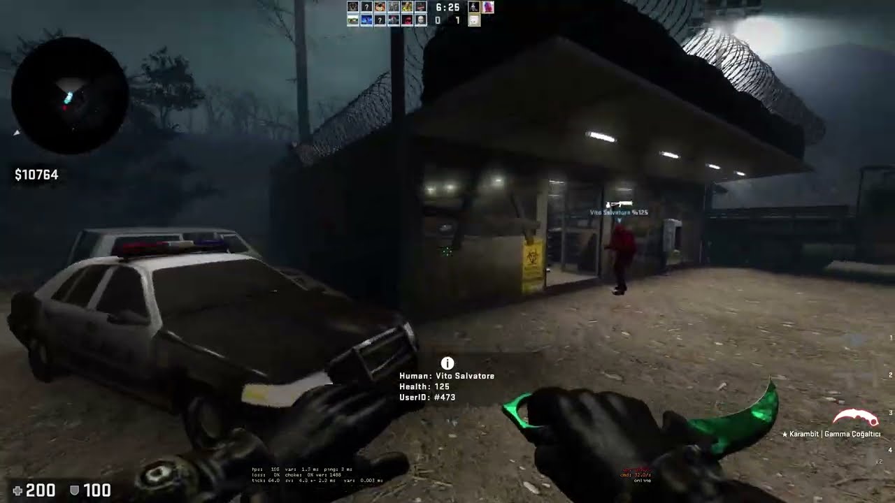 CS:GO - Zombie Escape Mod - ze_barrage_p2 | Runaway ZE