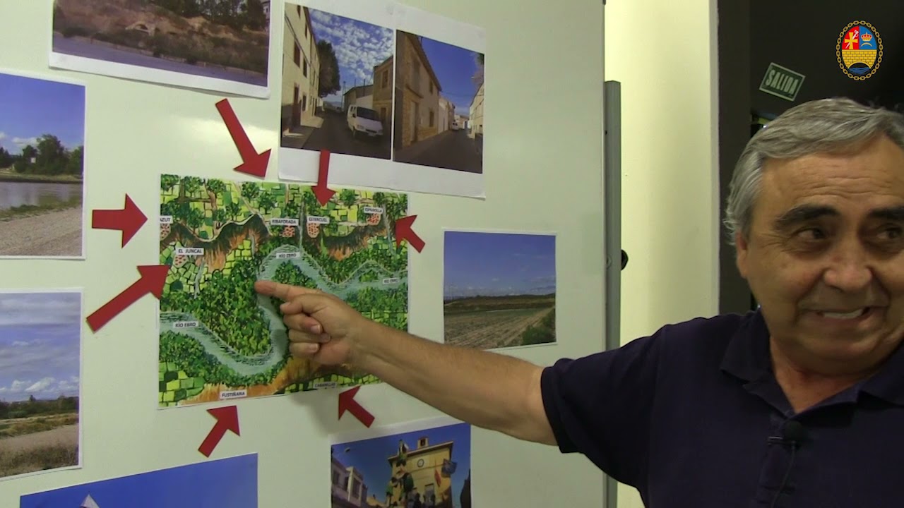 Visita guiada en la Exposición de Historia de Ribaforada