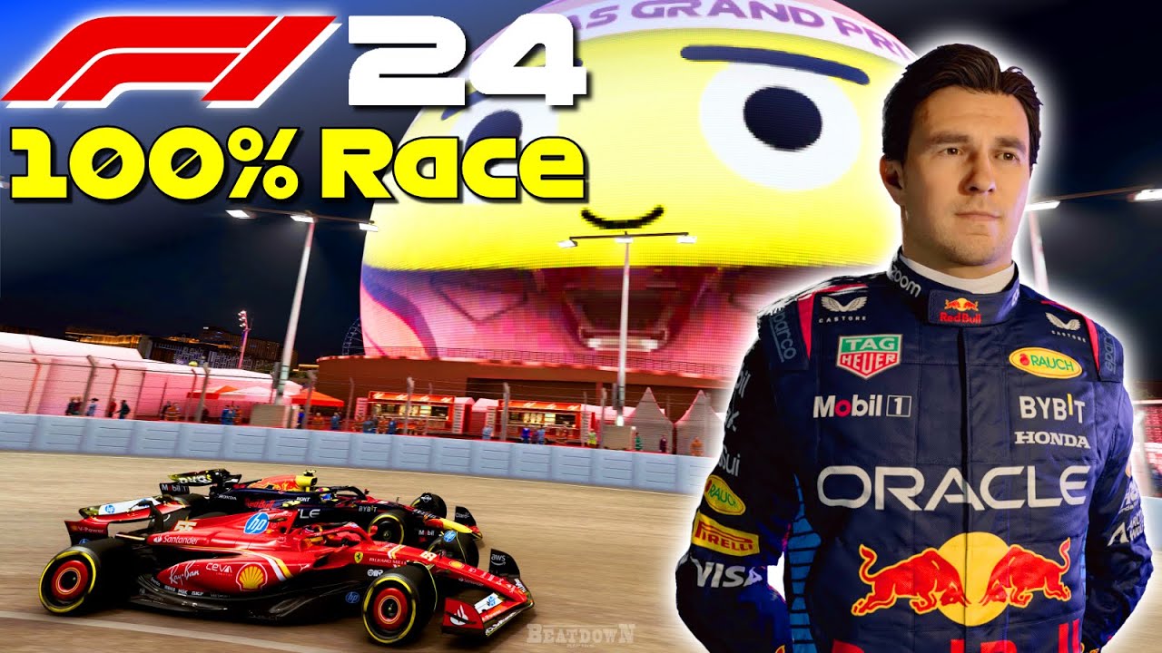 F1 24 - Let's Make Checo World Champion #22: 100% Race Las Vegas