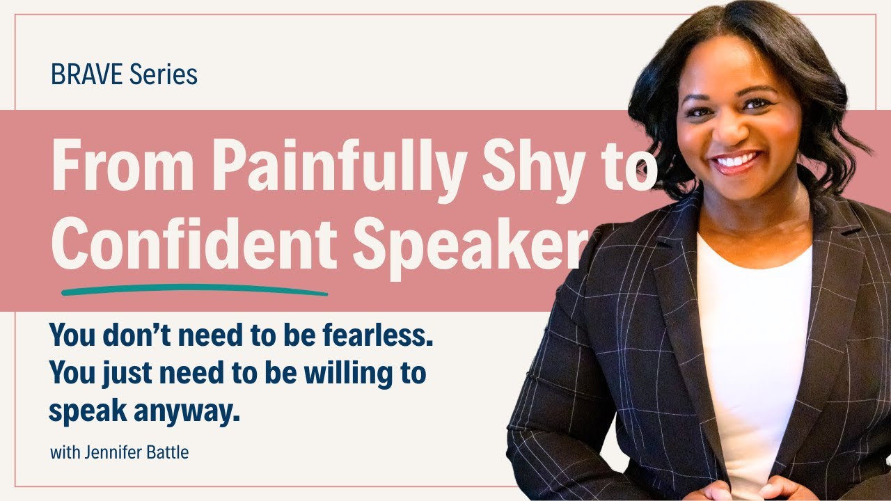 From Painfully Shy to Confident Public Speaker