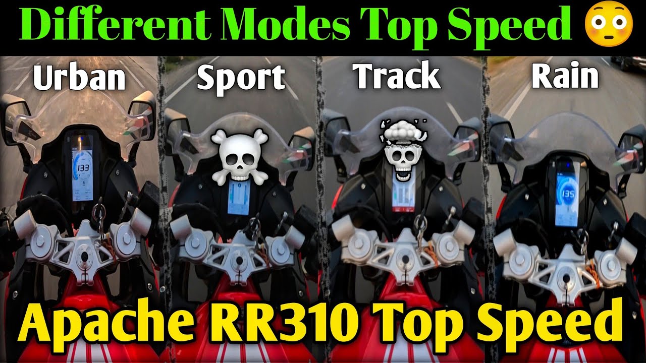 TVS APACHE RR310 TOP SPEED 😱 | apache rr310 top speed test 2025 ✅ | amtvlogs 