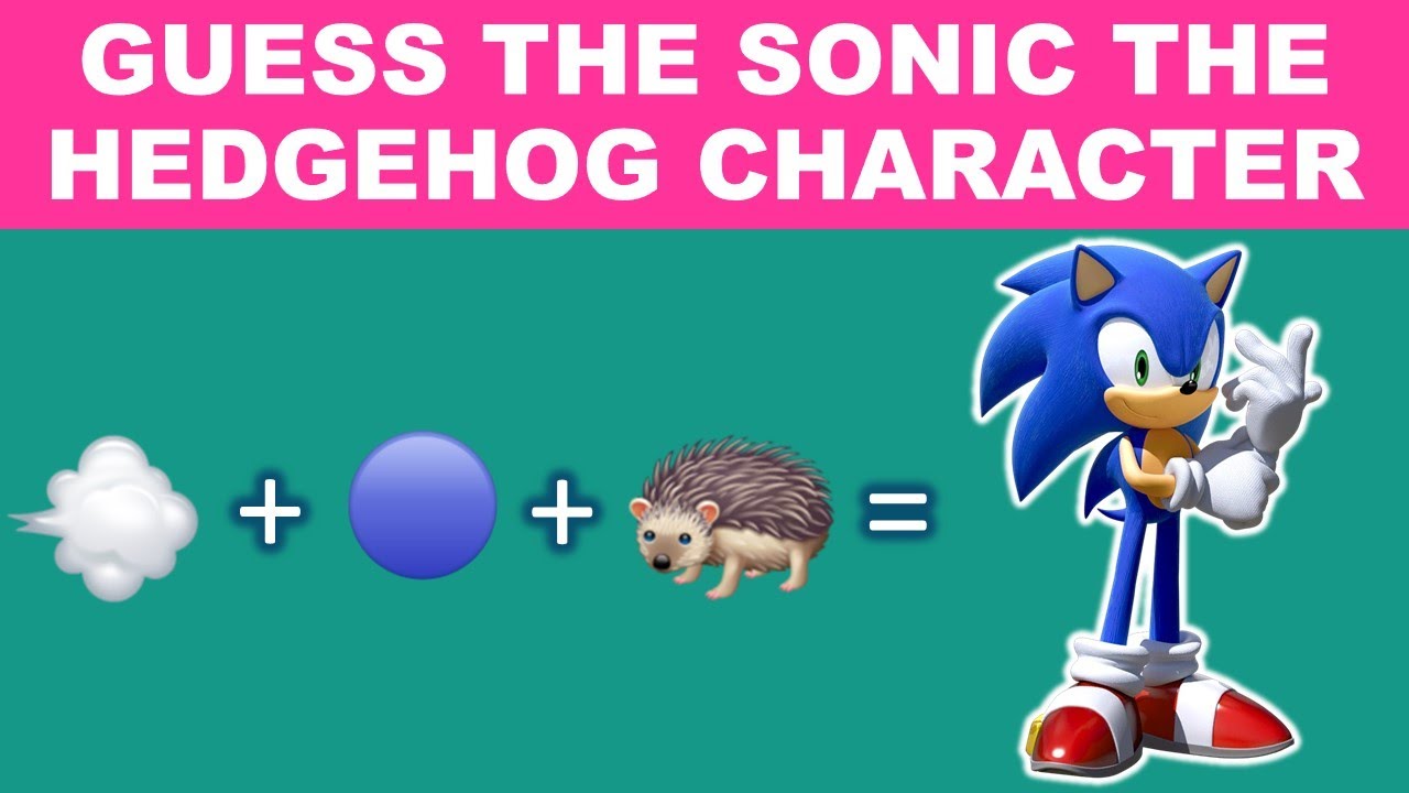 Guess the Sonic the Hedgehog Characters by Emoji | The Quiz Land $sonic #sonicthehedgehog #emoji