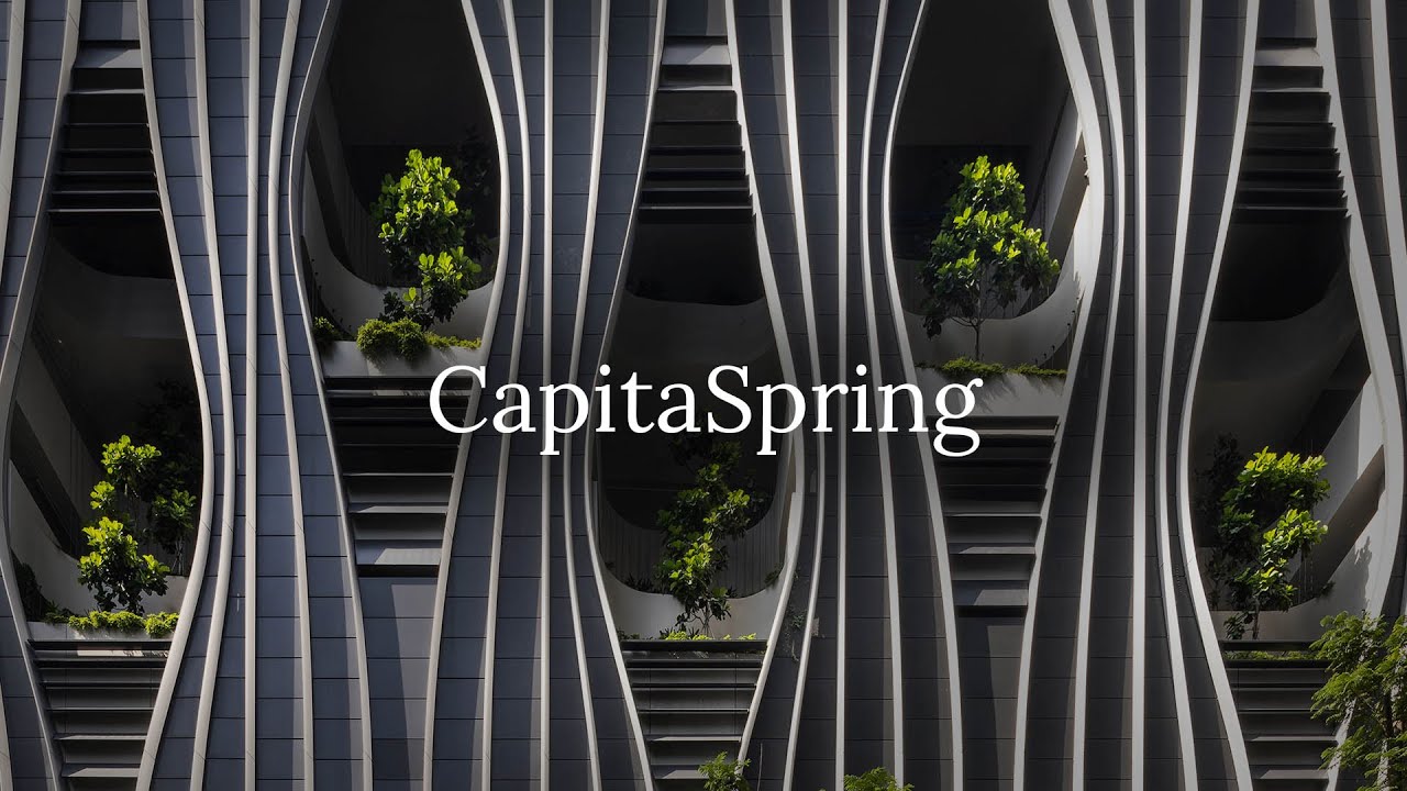 Capitaspring |  Bjarke Ingels Group (BIG) and Carlo Ratti Associati (CRA)