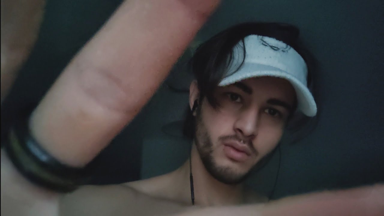 relaxing (lofi) hand movements ASMR // lights, mouth sounds, visuals etc.