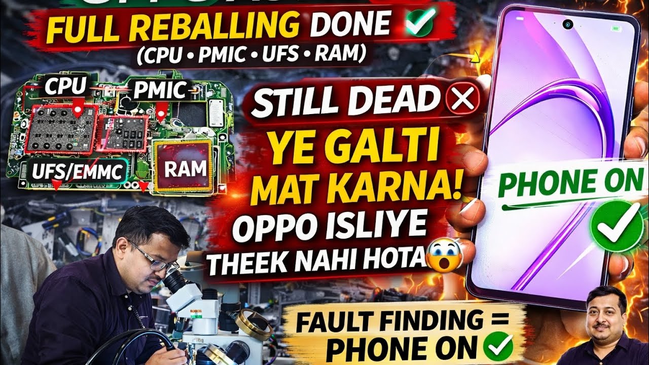 Oppo A3 Pro 5G Dead solution | Mobile Repairing Course | Dead Phone Kaise Theek Kare