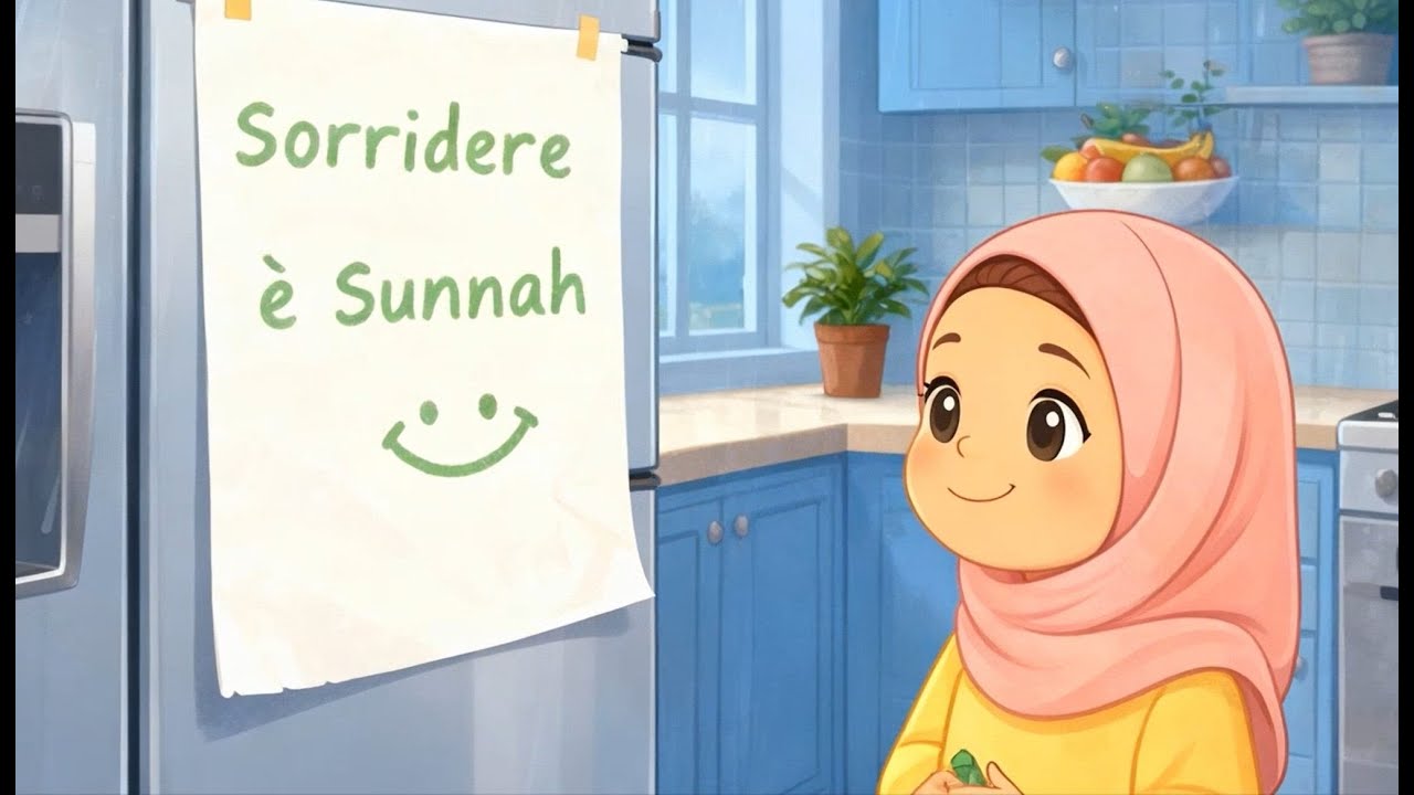 Sorridere è Sunnah 🌞 DinDin | Canzone sull'islam per bambini